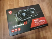 Nowa karta MSI Radeon RX 6650 XT GAMING X 8GB GDDR6 - gwarancja