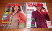 Burda Moden 9,10/1989 z wykrojami Vintage, modele Miss B szycie krawiectwo