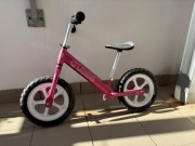 Cruzee 12" 1,9kg rowerek biegowy różowy metalik