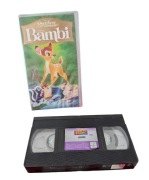 Kastea VHS Bambi Disney język niemiecki 