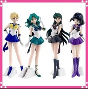 Zestaw czterech figurek z anime Czarodziejka z Księżyca Sailor moon