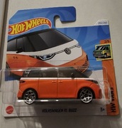 HOT WHEELS  ID BUZZ VW ORANGE volkswagen