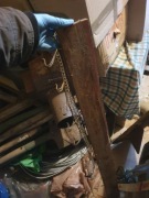 Secesyjny Wieszak Ścienny z półką KUTY UNIKAT – Antyk Loft Industrial Retro