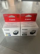 Oryginalne tusze 2szt Canon PG-545 czarny 8287B001 + Canon CL-546 8289B001