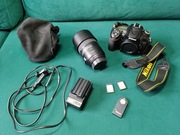 Lustrzanka Nikon D7200 z teleobiektywem Nikkor 55-300mm