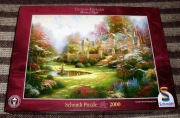 KINKADE SCHMIDT PUZZLE 2000, ułożony,nie sklejony!
