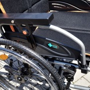 Wózek inwalidzki aluminiowy Cruiser Active 3, lekki, nowy, szer. 48 cm