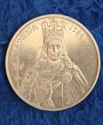 JADWIGA 100 złotych 1988r. BEZ MONOGRAMU PROJEKTANTA 