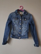 Clockhouse kurtka jeansowa 34/xs niebieska