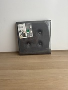 Aksamitny puf ze schowkiem Smukee 38x38x38 cm szary 