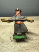 Żołnierzyk PRL Szlachcic z obsługi działa Potop Szwedzki. 