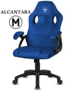Fotel obrotowy do biurka CARRERA M ALCANTARA DARK BLUE
