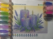 Zestaw do haftu koralikowego 