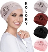 ZESTAW: 4 Turbany Ładne Elastyczne Wygodne