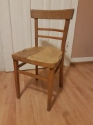 Krzesło KP PZPR Brzeg "wczesny Gierek" PRL 