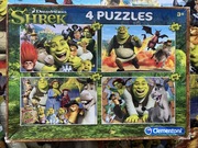Clementoni 2x60 2x20  Dream Works Shrek  puzzle