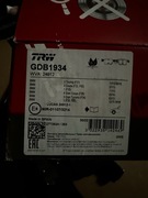 Klocki hamulcowe TRW GDB1934