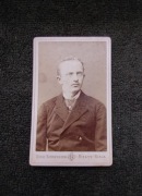 Mężczyzna kartonik Bielitz Biała