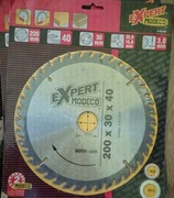 Tarcza widiowa do drewna MODECO EXPERT 200x30 mm 40Z (z redukcjami)