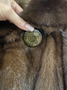 Ekskluzywne futro z dzikiej norki – Mongolia, idealny stan