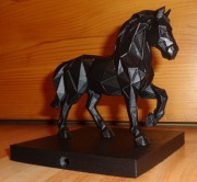 koń nasadka ozdobna na słupek