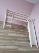 Łóżko dziecięce ze zjeżdżalnią + GRATIS! 80x180