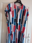 Tatuum Nowa Elegancka Letnia Sukienka Damska Wiskoza Rozm 44/46