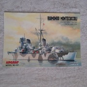 Krążownik Raimondo Montecuccoli, 1:200, wyd. Angraf Model, stan bdb