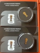 10 $ Trofeum FIFA 2026 złota moneta 1g 2 sztuki au
