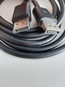 nowy oryginalny przewód Samsung DisplayPort DP-DP długość 1,8m czarny