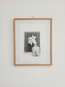 Rysunek "Narcyz w wazonie" (A3) – Kredka Prismacolor – Unikat + Certyfikat