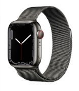 APPLE Watch 6 Cellular 44mm stainless steel Graphit STAL brans. mediolańska