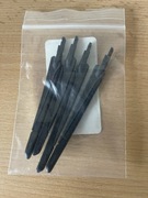 Oakley Flight Jacket zauszniki black długie/krótki