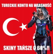 KONTO TURCJA VALORANT NFA