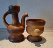 CERAMIC VASE DESIGN GOUDA 70s 2 SZTUKI 