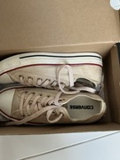 Converse beżowe trampki