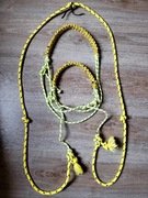 Ogłowie bezwędzidłowe w stylu dr Cooka z wodzami 