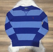 Niebieska bluza w paski Polo Ralph Lauren M