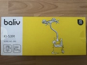 Bateria ścienna chrom Baliv KI-5391