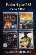 PS3 Pakiet 4 gier klasyki 