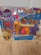 My little pony The movie syrenka Applejack kucyk przemiana