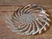 Talerzyk deserowy szklany komplet 6 sztuk