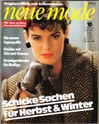 NEUE MODE 10 / 1983 ( jak burda,neuer ) + wykroje