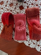 Opaski na głowę 2 sztuki z przewagą wełny 