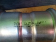 SAHNA NiroSan  mufa fi 76mm stal kwasoodporna