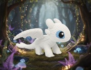 Figurka Jak Wytresować Smoka Biała Furia