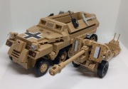 Transporter Sd.Kfz. 251 - jak Lego, Cobi