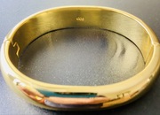 Bransoletka powłoka złoto 