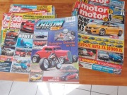 AUTO-ŚWIAT, MOTOR .Numery archiwalne, .Super stan. 110 szt.