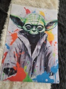 Nowy plakat na płótnie 40x60cm z filmu Gwiezdne Wojny Star Wars 